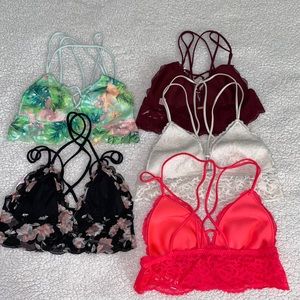 Pink Victoria’s Secret bralette